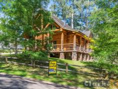  4 Settlement Court Sawmill Settlement VIC 3723 An inspirational Great Bear Log home encapturing the surrounding alpine environment and drawing it in to allow you to enjoy the sights and sounds of the local wildlife and scents of the alpine forest. The beautiful home embraces three bedrooms, two bathrooms, set over three floors with two living areas and sweeping verandahs in a quiet court. Featuring an abundance of natural light through masses of glass windows and log cabin BBQ area out the back to sit relax and cook up a feast. An exceptional home with absolute wow factor, call for your private inspection. 