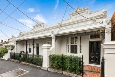 379 Wellington Street Clifton Hill VIC 3068 $870,000 - $950,000 Convenience is key with 'Clivdon' as this fully-renovated Victorian offers an easy-living interior, large landscaped courtyard and perfect proximity to the best of the inner-city. A beautiful Boom-era facade introduces the stylish mix of classical and contemporary aesthetics. The light-filled, single-level layout of two bedrooms (built-in robes) extends deep with this captivating cottage c1880 opening to a covered alfresco deck and stunning designer garden that's tranquil, private and impeccably picturesque. Entertainers are going to absolutely love it! The extra full-width living and dining room adjoins a brilliant gourmet kitchen with stainless-steel appliances and stone benchtops while the immaculate bathroom and European laundry are superbly central. Also offers heating/cooling, high elegant ceilings, polished floorboards, stained glass windows, excellent storage and potential ROW access. 'Clivdon' is enviably positioned just moments to Queens Parade, Brunswick & Smith Streets, Darling & Edinburgh Gardens, trams, train station and only minutes to the CBD. 