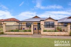  18 Carlin Way Butler WA 6036 $300,000's * AVAILABLE TO VIEW BY APPOINTMENT – PLEASE CALL CRISTINA ON 0458 003 972 OR CLICK ON THE “REQUEST AN INSPECTION” BUTTON TO REGISTER YOUR INTEREST * Welcome to 18 Carlin Way, Butler, an ideal lock up and go situated within walking distance of great schools and shops, boasting space and a low maintenance footprint for the busy family! A classic design with extra height, this home is instantly appealing and invites you into a home where space, comfort, light, and lifestyle are at the heart of it. Step through the stylish front door with glass panel inlays into a sunny front lounge, complemented by a R/C split system and wood effect flooring found throughout this charming home. The king size master bedroom is a haven all on its own! Warm wood effect flooring, walk in robe and en-suite bathroom. Entertaining your friends is easy with this SPACIOUS open plan kitchen, dining and lounge which opens onto what will become the envy of your friends – the stunning ALFRESCO! The clever design of the alfresco ensures that you have a seamless flow from inside to outside as well as ensuring you have privacy. The alfresco overlooks a low maintenance garden with artificial lawn and raised flower beds – a space that is perfectly integrated with your living area. The designer kitchen features plenty of bench and cupboards space – every chef’s dream! The breakfast bar a family highlight for sure! The dining and lounge area is framed by a wall of windows, with a reverse cycle air-con big enough to heat and cool your 147m² home and is where the family will enjoy hanging out together. The minor bedrooms are all comfortable with single BIRs. The double carport with roller door completes your new home!! 