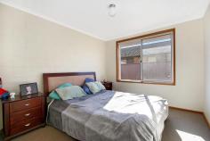  3/614 Hague Street Lavington NSW 2641 $142,500 This neat two-bedroom unit is perfect for someone looking to downsize or add to their investment portfolio. One of only five units in this well maintained complex and situated within close proximity to Lavington CBD, schools and parks this property features: - Two generous bedrooms both with built in robes - Lounge room with air conditioning and heating + separate dining area - Kitchen with electric cooking, exhaust fan, storage and tiled floor - Bathroom with single vanity, separate shower, exhaust fan and separate toilet - Separate laundry with access to private rear yard - Single carport & storage unit - Currently rented to great tenants at $180.00 per week - Council Rates $801.57 per annum + Water Rates $852.45 per annum + consumption 