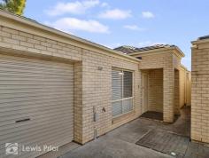  4/912 Marion Road Sturt SA 5047 $439,000 First National Lewis Prior takes pride in presenting this property to the market. Set privately and quietly at the rear of a group of 5 dwellings, this 3 bedroom homette has plenty to offer. Easy access from the service slip way takes the main road address out of the equation. Completely free standing, with no joint walls this perfectly maintained 14 year old property has modern clean lines throughout. Featuring updated window treatments, ducted reverse cycle air conditioning, stylish timber and laminate floors plus a recently refurbished kitchen. Great accommodation, two very generous bedrooms with built in robes and a third bedroom currently used as a second TV area. Convenience plus the full size bathroom is complete with a bathtub, shower, toilet and vanity plus the added advantage of a second toilet adjacent the roomy laundry. Sliding door access from the lounge and dine to the well-established and maintained paved rear living area. Great storage options with an enclosed utility area and an extended carport and verandah to accommodate two cars behind the lock up roller door. Top location, so close to Flinders University and Medical Centre and only minutes to Westfield Marion. A great package perfect to scale down in style, or a top first home in this affordable price range. Investors too will love the rental benefits in this high demand location. To ensure your ‘Peace of Mind’ we have enhanced our inspection procedures in line with Government Health recommendations, for the protection of our valued staff, purchasers, sellers and general public.   We welcome your enquiry and encourage you to make a personal appointment to inspect this property at a time that suits you.   Upon your request for an inspection, there will be a few questions asked and then an individual time will be arranged for your viewing.   For more information on this property or to Find Out What Your Home Is Worth . . . FREE, please contact Greg Lewis 0419 810 180.. 