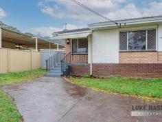  150A South Western Hwy Mount Richon WA 6112 $199,000 Welcome to 150A South Western Highway Mount Richon. NO STRATA LEVIES HERE! Here is your chance to get your foot on the real estate ladder. Super two bedroom one bathroom duplex with lovely big back garden for the children/pets to run amok. Why would you buy a unit or villa on a postage stamp size block and pay strata levies. It doesn’t make sense! This is an ideal starter home or investment ready and waiting for the new lucky owner. Who says that properties are out of reach, here is a cracking rent buster/starter home at an attractive affordable price. Located in the sought after location of Mount Richon but with the added bonus of being in easy walking distance to Armadale Shopping Centre, public transport, schools and all amenities. Selling features include: Brick and Tile home – Set back on the block away from the street- Double side gates for rear access or secure parking – Floating wood effect flooring to the lounge area- Large breakfast bar accessible from both sides – Pleasant functional kitchen with fabulous all in one gas hob/oven – Large formal living area – Good size master bedroom with roller shutter – Guest bedroom and master serviced by a super size bathroom – Laundry located off the kitchen with access to the patio/backyard – Large paved area with Patio entertaining – Huge grassed area for the little ones – Garden shed plus much more. Other selling features include: Roller shutters to front room and master bedroom – Cool ducted evaporative air-conditioning – Gas heating, cooking and hot water system – Fresh paint internally – New down lights – New ceiling in the living area – New blinds throughout Plus much more. 