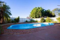  13 Barrow Place South Hedland WA 6722 $475,000 TRIFECTA! - Brick homes with swimming pools and sheds are hotly pursued by renters and home hunters alike, full fencing and plenty of room for a caravan or boats makes for a perfect home or leasing opportunity in a strengthening market. This one is neat and tidy as it sits, but if you're looking for something to renovate and make your own, this one is ready! • Three bedroom, one bathroom solid brick home • Everything a Yard needs -- Lawn, Pool and Shed! • Fully Air Conditioned throughout • Floating Floor Boards, Tiled Wet Areas • Neat Kitchen with lots of Cupboard Space • Bathroom has Shower and Bath Tub • Built-in robes to all bedrooms • Below ground fibreglass swimming pool • Paved area around the pool • Large 886sqm block, fully fenced • Room for a caravan, trailer and/or boat • Vacant Possession upon Settlement • Rental Estimate approx. $650-$750pw • Great rate of return on this one!! CONTACT BROOKE FOR OUR FIRST HOME OPEN – 0437 906 724.. 