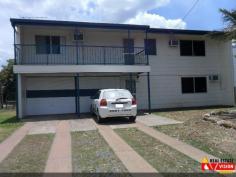  26 Bremner St Blackwater QLD 4717 $199,000 This property boasts 4 good size bedrooms, with an open plan lounge, dining and kitchen area. Upstairs has 2 bedrooms complete with AC and built in robes. There are internal timber stairs leading to a large lounge with polished timber floors. The kitchen has ample bench & cupboard space and pantry cupboard. Open plan to kitchen and dining. Down the hall you will find the tiled main bathroom with tub and separate shower. Downstairs is the other 2 bedrooms each with AC and builtin robes. There is a conveniently located second bathroom and a laundry with a double lockup garage. Front timber balcony ideal for a night cap plus a rear timber deck overlooking the yard.Paved entertainment area overseeing the fenced backyard and above ground pool. Call today to arrange an inspection. Features Above-Ground Pool.. 