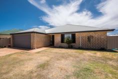  10 Pepper Gate Waggrakine WA 6530 $370,000 Built in 2013 is this spacious family home in a quiet cul-de-sac with a sneaky ocean view from the front. Fabulous design with the large master bedroom featuring en-suite bathroom and walk-in robe to the front of the house along with the formal lounge room. The amazing open plan living area has a modern functional kitchen with a gas hot plate and electric under bench oven, double sink to island bench. The laundry is off this area. The three other bedrooms are all very large with built-in robes. The house has ducted reverse cycle air-conditioning throughout and there is a double lockup garage with direct entry into the house plus a patio under the main roof. 
