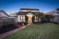  27 Myrtle Road Hampton VIC 3188 $2,400,000 - $2,500,000 First time offered in 50 years, this cherished c1905 4 bedroom + study 3 bathroom timber treasure has an abundance of possibilities, just doors to Thomas Street Reserve. Rich with wall and ceiling strapping, this heartwarming classic features 2 downstairs bedrooms, a music/study nook, a charming lounge with adjoining dining room, a family size eat-in kitchen overlooking the north facing family room, a neutral toned bathroom and laundry with 2nd bathroom facilities. Upstairs features 2 further bedrooms (BIRs), kid's retreat, a bright bathroom and a separate toilet. The glorious north facing rear garden features extensive decking including a covered alfresco, giving you inspiration to make it your own. An outstanding opportunity to renovate, build new or sub-divide (STCA), complete with security door entry, ducted heating, ceiling fans, external awnings, a shed and a tandem garage. Zoned for Sandringham Primary School, between the kinder and the fabulous park with its adventure playground, a delightful stroll to Hampton Street shops, cafes, train and beyond to the beach. 