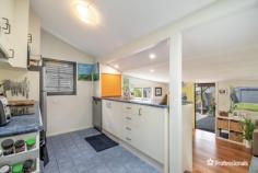  89 Cherry Street Ballina NSW 2478 $750,000 - $800,000 Unassuming from the outside, this private home is a must inspect for first home buyers or tradies seeking business exposure and easy off street parking. Beautifully presented with all the hard work done, it also offers you a large fenced yard with an oversized double garage conveniently accessible from the rear lane. This handy CBD location is close to shops, schools, clubs, hospital and North Creek to name a few! • Beautiful polished floor boards and high ceilings • Air-conditioning for year round comfort • 5KW solar power system • Huge covered outdoor entertaining area • Double garage plus work shop/office • Central location close to Bowling Club, Hospital and Schools 