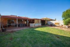  20 Curlew Crescent South Hedland WA 6722 $439,000 What a fantastic combination, this lovely brick home presents in unison with a new shed and large connecting carport/hard stand work area. This well maintained home boasts a lovely presentation that matches the well-kept landscaped yards. Investors and home hunters alike will take a shine to this Lovely Property located in a quiet street with nothing to do but move in and enjoy Home Sweet Home. Strike while the market takes a breather, you are buying under replacement costs. • Three bedroom one bathroom brick home • Vacant possession is possible upon settlement • Potential rent $550 to $650 per week • Split system air conditioners throughout • Ceiling fans throughout, stylish floor tiles throughout • Modern kitchen with gas stove • Beautifully renovated bathroom • Dishwasher stays and the spa is negotiable • Large, powered shed with roller door • Large carport with fully concreted entry • Roomy but easy care 665sqm block • Fully fenced with an automatic entry gate • Large rear patio amongst a green garden • The front patio is a very handy addition • Room for a caravan or boat • Not much to do with this one, just move in! 