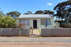  145 Prinsep Street Norseman WA 6443 $130,000 • 3 bedroom, 1 bathroom • Lounge • Kitchen/Dining • Patio • Double carport plus sheds, workshop and leanto at rear • Fibro/clad construction 