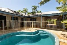  11B Hawkes Place Cable Beach WA 6726 $570,000 Are you looking for a Broome hideaway as a holiday home or permanent residence? This is it! Tucked away in a lovely cul de sac street in Cable Beach it offers a spacious home on a low maintenance block hidden behind a gated frontage. With established gardens and cool white and timber tones throughout a relaxed Broome vibe hits you as soon as you step onto the property. The three bedrooms are all spacious with built in robes. Both bathrooms are a great size with a private ensuite plus a large combined bathroom/laundry space and a separate toilet. The kitchen has modern white cabinetry with lots of cupboards and timber features, which overlooks the open plan living and dining area as well as the outdoor entertainment area and swimming pool. Outside you will find verandas to the front and rear plus a small storage room and a shed! With a single carport and lots of extra parking to the front this one is really ticking all the boxes and will not be on the market long! For further property details or to arrange a private inspection please contact Giles Tipping on 0408 097 248 or email giles.tipping@raywhite.com. 