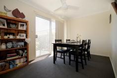  4/2-6 Roser Close Kearneys Spring QLD 4350 $305,000 Neat & tidy throughout, offering 3 bedrooms with built-ins, main with ensuite, open plan kitchen, dining & living. Bathroom with separate shower, 3 x WXC's, remote lock-up garage with internal entry, situated in a quiet street in a much sough after suburb, just a short stroll to K-Mart & all major amenities. A great entry level property at an affordable price. • Private Rear Courtyard • Air Conditioned Living Area • Security Screens • Gas Hot Water & Cooking • Currently Tenanted. 