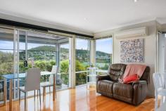  2/6 Ballawinnie Road Lindisfarne TAS 7015 $895,000 Where else can you take in the views of Mount Wellington, Lindisfarne Bay with all day sun and a combination of indoor and outdoor space within 8 mins drive of Hobart CBD. This immaculate home offers a great opportunity to enter the Lindisfarne real estate market with a perfect location. Set over 2 levels this impeccable townhouse has automatic security gates at the front, no active body corporate, and a modern interior. Accommodation comprises 3 bedrooms, all with built in robes, and the master has a walk-in robe, built-ins and an ensuite. All the daily comforts have been considered by the current owner with auto blinds, tinted, retractable awnings, 3 reverse cycle heat pumps, panel heaters, vergola, flyscreens, 18 solar panels and more. The upgraded kitchen has an induction cooktop, granite benchtops, walk-in pantry, convection microwave, steam oven, eat in bench area and you will be amazed with the views on offer. The good-sized open plan lounge-dining-kitchen area opens to a small deck area with triple stacking sliding glass doors where the views of Lindisfarne Bay will impress. The downstairs accommodation has its own bathroom with spa bath and shower and a separate powder room. Year-round entertaining is catered for with a wonderful covered outdoor space on one of the two deck areas which offers privacy, sun, and a tranquil setting. Low maintenance gardens, 2 garden sheds, hot house and there is a watering system throughout the garden. A single lock up garage with great storage and separate laundry on the entry level with additional off-street parking for 1 car and a visitor’s park completes this wonderful home. A lifestyle like no other with the local IGA supermarket at the top of the street, waterfront walking tracks and cycling tracks mere meters away, walk to Lindisfarne Village with all the local amenities and public transport close by. Don’t miss this opportunity to secure a wonderfully positioned property call Katrina on 0407691077 for your private inspection today. *The information contained herein has been supplied to us and we have no reason to doubt its accuracy, however, cannot guarantee it. Accordingly, all interested parties should make their own enquiries to verify this information. 
