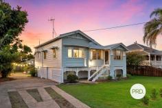  194 Cheapside Street Maryborough QLD 4650 $475,000 194 CHEAPSIDE STREET is an exceptionally desirable property in a great central location. The home exudes quality, street appeal, character, charm and functionality. The restoration of this home has been done with absolute respect for the heritage of the era, and with practical modern improvements including quality tiles, brass accents, stone benchtops and stylish modern bathroom which compliments the original home. Offering 2 generous bedrooms, a large sunroom adjoining the main bedroom, and a sleepout or home office. The beautifully appointed kitchen features generous bench and cupboard space, soft close drawers, Caesarstone benchtops, island bench, breakfast bar and Smeg appliances including ample power and USB points. The home features formal lounge and dining, high ceilings, timber VJ walls, picture rails and beautifully polished Fraser Island hardwood timber floors, with whisper quiet fans in the bedrooms for those balmy nights as well as a new reverse cycle air conditioner that cools the entire home. This delightful period home is freshly painted inside and out in sophisticated neutral tones that compliment any style. The property is fully fenced with wide side access, concrete drive, established native gardens, raised vegie beds, fruit trees, new 5000ltr water tank with pump, situated in a quiet street, 854m2* allotment, centrally located to schools, shops, sports, and all that Maryborough has to offer. 