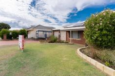  5 Swiftsure Pl Currambine WA 6028 $600,000's HOME OPEN ALL WEEKEND BY APPOINTMENT !!!! “A room for a Pool, Granny Flat or simply for a Family Ball game” Gaze out the rear windows and you could imagine you are living in an entrancing rural setting. Heaps of shrubs with plenty of space for a pool or a playground & sheltered barbecue area. Special Features: • Large formal lounge room • Master bedroom with a walk-in robe • Ensuite bathroom with separate shower & w.cs • Family room with sliding glass door access to a huge under cover patio – Entertain your friends, rain or shine! • Dining area overlooking the great outdoor entertaining areas • Spacious functional kitchen with loads of cupboards • Two further bedrooms – both good size with built-in robes • Separate activity/study room or could be used as 4th bedroom • Split system A/C to the open plan living areas • Solar Panels • Gas Hot Water System • Auto reticulated front & rear gardens • Double garage with an access thru to the huge, covered patio/outdoor entertaining areas & backyard. • Big Block of 647sqm • Year built 1998 Walk to the “Currambine Central” and all local amenities – Shopping centre, excellent schools, transport, medical centres, cinema, church, food outlets/restaurants and a lot more. Hot new listing! Worth an inspection! 