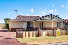  1/7 Claughton Way Glen Iris WA 6230 $319,000 Rare opportunity to buy a fully renovated duplex. Freshly painted throughout, new tiles, blinds and carpet. Features: Main bedroom with semi-ensuite, walk-in robe Other 2 bedrooms with robes Good size workable kitchen Separate dining nook Family from with reverse cycle air-con and gas bayonet Ensuite plus additional separate toilet Store room Single carport Auto reticulation Fully fenced secure back yard 