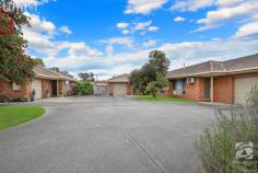  8 Norm Court Wodonga VIC 3690 $930,000 Nestled in a quiet court and backing onto a church, these three strata-titled units are spaciously laid out over the 1298m2 allotment, with mature trees and lush lawns in a well-kept and private yard. All three units are tenanted, with long-term residents making this the perfect set and forget investment! Each unit is comprised of two very generous bedrooms with built-in robes and ceiling fans, a bathroom, a separate toilet, laundry, a large open-plan kitchen, and living and dining areas. The timber kitchens boast ample storage and bench space, along with a breakfast bar. Comfort is ensured year-round with a reverse-cycle wall unit and a gas wall heater in each unit. All units have a single attached garage and an adjacent additional parking space. Another very sought-after feature for any tenant is the secure, decent-sized backyards. Units 1 & 2 have a shaded pergola area also. The rental appraisal is $300p/w per unit, giving a possible yield of 5.03% upon renewal of the leases. This property is strata titled but has no strata management fees, as each unit in the complex shares the same owner. 
