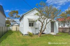  84 Belmont St Swansea NSW 2281 $550,000 Located less than 6 houses from the shores of the Lake, this two-bedroom timber and iron home is in need of a makeover and some TLC! Alternatively, the near level rectangular block is 480sqm in size and has a frontage of 12.2m and a depth of 39.4m. with plenty of room for a granny flat or swimming pool (subject to council approval). The current home accommodates a large combined kitchen dining area that leads to the rear-covered outdoor entertaining area, and a separate living space. Two good size bedrooms, combined bathroom and laundry. Ideal for those of you looking for a project and a future weekender with the fish co op and boat ramp less than 350 metres from your front door, while the Channel is under 650 metres and the Shops 700 metres - everything is nearby. 