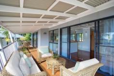  9/3 MANGO AVENUE EIMEO QLD 4740 $630,000 Be on holiday permanently & live a resort lifestyle daily at this uniquely designed, three-level, stunning home that enjoys constant seabreezes, being a mere 20-30 steps away from the patrolled waters of Eimeo Beach Surf Club! As part of a sought-after, private community, this beautifully positioned multi-level home with an inground pool offers beachside living at its absolute best. Feel like you're on vacation all year round! The top level of the home (third level) is an Entertainer's Dream with a massive timber deck running the length of the entire home, flowing from the open-plan lounge/dining area. Inside, cool & beachy polished timber floors host a large expanse of space, anchored by the corner kitchen with a breakfast bench. A large split system air conditioner services the entire open plan area along with the natural cool sea breezes with excellent cross-flow ventilation through the entire house, showcasing white curtains that frame sliding glass doors to the deck & stunning high raked ceilings with exposed beams for an additional touch of class & sophistication! The second level hosts the master suite & two built-in bedrooms. The Master enjoys it's own access to a private deck that overlooks the inground pool & subtly offers both a walk-in wardrobe & efficiently designed ensuite, ceiling fan & split-system air conditioner. Bedrooms two and three are carpeted, air-conditioned, and contain ceiling fans, and built-in double sliding door wardrobes & both are located adjacent to the bathroom & laundry. As a beautiful architectural element & the central showpiece of the home, the stunning staircase is balanced with a light and airy void on the opposite side, giving the illusion of even more volume to the design & convection of cool breezes always. Downstairs offers car accommodation for two vehicles plus an additional lock-up storage room that has the potential to transform into another room; an entertainment area, or just continue to be utilized as a very practical storage space. As part of the beautiful Eimeo community, you have endless wonderful venues and experiences at your doorstep. Steps away, you will find the iconic Eimeo Hotel with its epic ocean views, while your weekends will be filled with lounging under shady trees at the patrolled Eimeo Surf Club Beach. Perhaps long, relaxing walks in the sea breezes are your thing, or for the more active types, plenty of options for boating, fishing, crabbing or swimming are all in abundance! Maybe you'd just prefer to swan around in your own pool in the privacy of your own resort-style landscaped surrounds - it's a tough decision with so many options! Be really quick to secure this stunningly unique property in one of Mackay's most reputable locations with a lifestyle to match! 