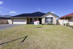  35 Ormonde Street Bandy Creek WA 6450 $645,000 Located in Bandy Creek and part of the new sub-division of Flinders Estate, is this double brick & iron 4 bedroom, 2 bathroom executive home. Open plan living design incorporates formal lounge, kitchen, dining and family area with airconditioning. Double garage under the main roof with side access to rear 4m x 6m shed. Screened entertaining area. Corporate lease returning 4% gross return. 700m walk to Castletown Quays beach. 