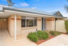  5/5 Bull Way KALGOORLIE WA 6430 $349,000 Are you in the market for a neat and tidy place that is very easy-maintenance and doesn’t require the additional work? Best have a look at this one! This Three Bedroom, Two Bathroom unit has a surprising amount of internal space and doesn’t require any work. Offering a spacious open-plan Living/Kitchen/Dining area; you’re able to entertain well as it leads through to the inviting rear Patio. Located in a secure complex, your worries are minimised and it’s completely lock-up and leave ready! Currently leased to 01.04.24 at $580pw. • Brick and Iron Unit • 3 Bedrooms (with BIR’s) • 2 Modern Bathrooms • Open-Plan Living/Kitchen/Dining Space • Inviting Patio at Rear • Easy Care Yard • Single Undercover Carbay with Additional Bay Uncovered • 241sqm Lot Size 