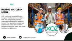  XO2® is where Australia's favorite cleaning supplies, cleaner
with oxalic acid , chemicals and washroom products
come from. And they're made specifically for facilities, businesses and
professional cleaners. 

 We design, manufacture and deliver infection control and hygiene
products. Some of our specialties include hand soaps, hand sanitizers, surface
disinfectants, wipes, touch free dispensing solutions and specialty cleaning
chemicals. 