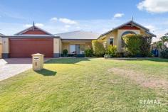  5 Patenier St Ashby WA 6065 Prepare to fall in love with this stunning 4-bedroom, 2-bathroom residence from the moment you arrive. Located in a whisper quiet street, this property offers style & space for the whole family & is simply in a league of its own. Features & benefits include: * Entrance with security screen * Formal lounge / home theatre with roller shutter * Spacious, open plan family & meals areas with reverse cycle, split system air conditioning * Stunning, designer kitchen with breakfast bar, stone benchtops with waterfall edge, double fridge/freezer recess with cold water feed, integrated dishwasher, walk in pantry, appliance hatch, 900mm freestanding SMEG oven & cooktop & shoppers’ access from the garage * Master bedroom, located at the rear of the property, with reverse cycle, split system air conditioning, sliding door leading out to the alfresco with black out blinds, twin walk-in robes & ensuite with corner bath, shower, twin vanities & separate WC * 3 further spacious bedrooms, 2 with sliding door robes & 1 with reverse cycle split system air conditioning * Family bathroom with shower, bath & vanity * Well-appointed laundry with walk-in linen / storage closet & roller shutters * 2nd WC * Further sliding door linen / storage closet * Ducted air conditioning * Ducted heating * Large solar electricity system * High quality vinyl plank flooring * Skirting boards * Alfresco * Further wrap around, undercover entertainment areas with power & gas point * Generous grass area * Easy care gardens * Double, remote garage * 570sqm block * Close to parks, transport, shops, schools, The Ashby Bar & Bistro & all other local amenities The current owners have poured their heart, soul and considerable investment into high-end renovations to create a home to be proud of. 