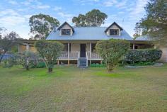  30 Mulbring St Ellalong NSW 2325 $800,000 - $850,000 Nestled in a peaceful no-through road, this home oozes country charm at its finest. – The façade shows off block construction with superb Dutch gables and dormer windows. – Wrap-around veranda with a spacious entertainment area, perfect for all seasons. – Inside, the open kitchen, dining, and living room boasts light-filled cathedral ceilings. – Stay cozy year-round with a brand-new combustion fire and split-system air conditioning, ensuring comfort in every season. – Upstairs living area features picturesque view of the expansive yard and rural outlook. Country-style bathroom includes a luxurious bath and shower, complemented by a separate powder room. – The main and second bedroom offer ceiling fans and built-in robes. – Third bedroom perfect for children or to be used as a study. – Potential site for a pool or extra garage, loads of fenced yard space. – Short walk to Ellalong Public School. – Upon inspection this property has a special presence, so unique you will want to stay forever. Complete with a drive-through garage and a full-length concrete driveway, this 1960m2 block is a dream for those seeking space and privacy. Don’t miss this opportunity to embrace a lifestyle of rural bliss! 