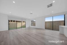  78 Rozas Ave Wollert VIC 3750 $700,000 - $730,000 Offering an exclusive lifestyle without compromise and within proximity to all amenities. Government Grants apply for eligible buyers! Premium Inclusions: -2.7m ceilings -Ducted Heating and Cooling throughout -Security Alarm system -40mm stone benchtops -900mm appliances -Concrete driveway -Quality floor coverings -Quality window furnishings -Master with en-suite -Fully tiled bathrooms -Remote controlled garage -landscaping and much more! This immaculately presented family home in Eden Gardens Estate will win your heart the moment you step in. Offering contemporary elegance and commanding street presence in a prime location close to all established amenities. Perfect for entertaining family and friends for years to come with substance and style, this elegant four-bedroom family home has everything you need. 