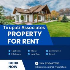  Tirupati
Associates is a leading real estate agency in Indirapuram, known for its
exceptional service and deep understanding of the local property market. With
years of experience, they specialize in residential and commercial property
transactions, offering personalized solutions tailored to each client’s needs.
Whether you're buying, selling, or renting, Tirupati Associates provides expert
guidance and a hassle-free experience. 