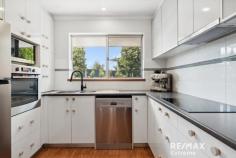  14A Awhina Pl Kallaroo WA 6025 $869,000 Located at the end of a peaceful cul-de-sac in the highly sought-after suburb of Kallaroo, this lovingly stunning renovated 3-bedroom home is full of comfort, coastal-chic-style and a rare sense of homeliness that you will simply fall in love with! The stylish kitchen features modern appliances and, like the bathroom, features a neutral white and black palette. The master and second bedroom are carpeted, with the third bedroom currently utilised as a study. But it is the attention to detail, like the painted wood panelling on some of the walls, and the tall, panelled doors throughout, that catch your eye and make this property a cut above the rest and even more endearing. The standout feature of this home however, where attention to detail is everywhere, is the outdoor entertaining and garden features. They have been cleverly designed to provide spaces that are practical yet beautiful, starting with a stunning glass stacking door that opens to a private front courtyard entrance, then walk around to the first backyard area where you can enjoy big family gatherings under the brand new pergola, as you watch the sun set over the horizon. The newly paved pergola area continues around to the rear of the property where you’ll find a veggie patch and another paved sitting area under a large shade sail. But the backyard doesn’t stop there, off to the side of the property is a large, grassed area, shaded by a beautiful mature fig tree and some large trees and well established gardens. A further grassed area at the front of the property would be the perfect place for a pool. This home also includes a large shed currently set up as a gym, but it would also make an excellent workshop. A carport completes the property’s practical features, ensuring plenty of space for vehicles and storage. Situated just meters between two great parks, this home offers a fantastic lifestyle. Imagine spending your Sunday mornings walking the 10minutes to Mullaloo shops for a ‘DropInz’ coffee, continuing your walk to Mullaloo Beach for a dip, before heading home for an afternoon relax in the hammock, listening to the tree leaves rustling in the evening Fremantle Doctor wind. Whether you’re a young family looking for your first home, a couple looking to downsize or a single person wanting a place to call home then this property has it all. So don’t miss out as properties like this are as rare as hens’ teeth in Kallaroo! Features include but not limited to: Gorgeous lounge Beautiful kitchen and meals Induction cooktop Westinghouse oven Dishwasher Integrated extractor Microwave space Vinyl plank wood-look flooring Lovely window treatments King master bedroom with built in wardrobe, ceiling fan. Two further good sized bedrooms Reverse cycle ducted air conditioning Modern security wire doors Security film over windows Neutral decor throughout Fantastic laundry Instantaneous gas hot water (2 Years Old) Pergola installed 2023 Modern block paving Outdoor lighting Bore reticulation throughout entire backyard (Bore having been replaced in last couple years) Vegetable garden bed area Double garage/workshop/storage Parking for Boat or Caravan Off road parking Garden shed Additional bicycle shed 40m to Glenbank Park 80m Kallaroo Park 300m to the Bus Stop 1km to Mullaloo Shopping Centre (24/7) 1.9km to Mullaloo Beach 1.5km to Springfield Primary School 2.6km to St Mark’s Anglican Community School 2.4km to Whitfords Shopping Centre 