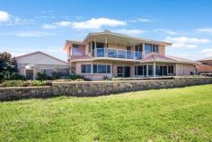  11 Somerset Place Cape Burney WA 6532 $950,000 The lovely views of the Greenough river and the ocean is just one of the stand out features of this grand and spacious 2 storey family home. Cape Burney is a sought after and homes of this nature dont come on the market ofter. Built in 2001 on a 770m2 block, this delightful property awaits a new owner to love and call home. From the moment you arrive and enter inside the foyer, you instantly know and feel that you are in for something uniquely special. On the lower level you will find 2 good size bedrooms and a study, family bathroom, toilet/powder room and nearby laundry. There is direct access into the foyer from the double garage with very handy workshop space, a laundry trough and a 3rd toilet. The very generously sized kitchen with awesome views offers an abundance of bench space and cupboards, perfect for those who have a passion for cooking and/or entertaining. The kitchen overlooks and leads to the meals area and a huge air conditioned family living space with a bar. Nearby is a large tiled room for a formal dining room or could be used as a formal living room if desired. Sliding door access from here takes you to a small undercover area and down the side of the house where plants just thrive in this environment and provides a pleasant outlook from this room. Back to the foyer area you will find a couple of helpful extras when you have a 2 storey home such as the dumb waiter lift, a chair lift on the staircase and a laundry shoot. Upstairs offers wonderful views. The master bedroom has a corner window that allows those views to be enjoyed from inside, a corner spa bath in the large ensuite and walk in robe. The 4th bedroom is also located on this level. A great sized living space big enough for living and dining and room for a kitchenette if you would like, makes this top level self sufficient. Stepping outside onto the balcony you are captivated by views of the river and the ocean. For your comfort the home has ducted evaporative air conditioning, split system air conditioning and ceiling fans and gas heating. Outdoors is very manageable and easily enjoyable with open space at the rear to sit back and admire those lovely views. If undercover space is important to you then the patio should tick the box with plenty of room for outdoor living and entertainment. 