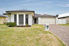  42 White Hart Ln Baldivis WA 6171 $749,000 Nestled in the sought-after Highbury Park Estate, this lovely 4-bedroom, 2-bathroom home offers modern family living with a touch of elegance. The open-plan layout features floating timber floors, neutral tones, and a stylish kitchen with stone benchtops, stainless steel appliances, and a large walk-in pantry. A theatre room adds extra living space, while the alfresco area is perfect for outdoor entertaining. The home features ducted air conditioning for year-round comfort, along with a double lock-up garage and excellent side access, providing ample space to securely park your trailer or boat. Conveniently located near Barri Barri Reserve, Baldivis IGA, and popular local spots like Brother of Mine Cafe, this home is perfect for families or as a smart investment. Rental Appraisal: $600-$700 per week. • Ducted air conditioning throughout • Floating timber floors in the main living area • Separate living areas including a theatre room, and open plan dining and family room • Stainless steel cooking appliances, stone bench tops, rangehood, large walk-in pantry and breakfast bar • Master bedroom offers his/her walk-in robes and an ensuite • Built-in robes to all minor bedrooms • Double garage with shoppers' entry • Automatic reticulation • Alfresco for outdoor dining • Side access perfect for the secure storage of your toys • 184sqm of living space on a 509sqm block 