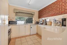  2/63A Landsborough Street Echuca VIC 3564 $420,000 Ideally located in the very heart of Echuca, this two bedroom unit is ideal for those looking to downsize or invest. Featuring a private courtyard and no lawn to mow you'll be able to head off on holidays without worry. The kitchen has electric cooking and dishwasher and the bathroom boasts a corner spa. There is refrigerated cooling and gas heating to keep you comfortable all year round. A single garage allows direct access to the home. Currently tenanted on a month by month this offers central living or investment opportunity. 