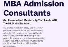  GOALisB is the best MBA admissions consultant for ISB. ISB admission consultants work with you on every aspect of your application i.e. from strategy, profile building, brainstorming stories, essay editing, and review and interview preparation. 
 https://www.goalisb.com/mba-essay 
 