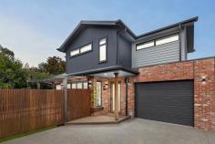  2/13 Swift Street Frankston VIC 3199 $690,000 - $759,000 With its distinctive finishes and bold material selections, this architectural home redefines the norms of contemporary design, setting a new benchmark for quality and sophistication. Crafted to transport the discerning homeowner into their own private oasis, it features multiple outdoor spaces all tucked away in an off-street setting just moments from Frankston's CBD. A collection of cutting-edge design choices immediately hint at an impressive living experience, from the James Hardie exterior cladding and the recycled brick features, to the custom cabinetry and polished concrete floors found across the downstairs social domain. Glass sliders facilitate harmony between the spacious indoor and outdoor spaces, complemented by a stunning splashback window in the kitchen that enhances this sense of continuity. A complete suite of Fisher & Paykel appliances sit amongst stone waterfall benchtops, while a large walk-in pantry and Franke double bowl sink, seated bench, and breakfast bar enhance appeal. Prioritising peace, the two-bedroom two-bathroom accommodation keeps a first-floor position, pampering couples with a fully-fitted walk-in robe, light-filled ensuite and private balcony. Featuring double-glazed windows and sliding doors, this home is equipped with a state-of-the-art reverse-cycle ducted A/C system powered by a 14kW Samsung inverter, ensuring year-round comfort. Automated lighting and a hardwired Swann alarm system offer both peace of mind and convenience, while a stylish laundry, a well-designed study nook, garage, and a ground-floor powder room elevate everyday living. A side gate provides car/caravan access to the yard, where a sun-drenched alfresco deck with custom pergola fronts a series of tranquil outdoor zones. No body corporation fees, well within the builders warranty (3year old), and set within easy walking distance from Frankston's Bayside Shopping Centre and Train Station, with convenience to Frankston Beach and freeway access. 