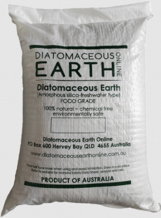  Diatomaceous Earth Food Grade Diatomaceous Earth (DE) Food Grade is a natural, non-toxic product with a variety of health benefits. Made from fossilized remains of diatoms, this fine powder is safe for human consumption and can support digestive health by helping to detoxify the body and promote regularity. Additionally, DE Food Grade can be used as a natural supplement to boost overall wellness, promoting better absorption of nutrients. Safe, effective, and versatile, Diatomaceous Earth Food Grade is an excellent addition to a healthy lifestyle. Phone - +61407648916  Mail ID -  sales@diatomaceousearthonline.com.au  Time - 8am-5pm. 