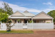  6 Hubert St Guildford WA 6055 Presenting 6 Hubert Street, an exceptional heritage home, nestled behind a charming white picket fence on an idyllic street. This residence blends timeless elegance with modern family comforts, offering sophisticated interiors and an inviting outdoor space complete with a sparkling below-ground pool.  Upon entering, a refined hallway adorned with a decorative arch and intricate corbels leads to three spacious double bedrooms, each featuring a traditional fireplace. The home extends to a thoughtfully designed open-plan area at the rear, showcasing a beautiful provincial-style kitchen, elegant living and dining spaces, plus a well-appointed bathroom and laundry. French doors open to a stunning outdoor entertaining area and pool, perfect for gatherings.  You will love: - 371 sqm block with secure electronic gate and classic white picket fencing - Decorative entryway with intricate arch and casement windows - High ceilings, decorative ceiling roses, ceiling fans, and profile skirtings throughout - Traditional fireplaces with decorative mantles, cast iron inserts, and exposed brick features - Kitchen with custom cabinetry, original wood-fired oven, and modern appliances - Spacious open-plan living and dining with elegant lighting and French door access to the pool area - Luxurious bathroom with double vanity, walk-in shower, clawfoot bath, and separate WC - Newley renovated second bathroom with shower - Reverse-cycle air conditioning and timber Jarrah floors - Landscaped gardens with travertine and recycled brick herringbone paving - Outdoor entertaining deck with pendant lighting and glass fencing overlooking the pool - Secure parking for two vehicles with electronic gate and storage area With easy access to public transport options, Guildford Grammar School, Guildford Primary School, and the popular local venues like Stirling Arms Hotel, Rose & Crown Hotel, and Alfred's Kitchen, this residence is also close to the Swan Valley winery region and nearby medical facilities which make it attractive for both residents and investors. 