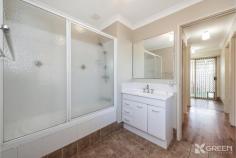  Unit 2/16 Valentino Cl Greenfields WA 6210 $499,000 Welcome to 16 Valentino Close, a delightful 3-bedroom, 1-bathroom duplex nestled in a peaceful cul-de-sac. With convenience at your doorstep, this property is 2.3km from Mandurah Train Station, less than 1km from Bortolo Oval and local shops-perfect for those seeking both comfort and accessibility. This quality-built home offers a bright and spacious layout, featuring wood-look flooring throughout and cozy carpets in the bedrooms. The master bedroom includes a roomy walk-in robe and access to the semi-ensuite, which has been updated with modern touches, including a heat lamp, a glass shower screen, and a bathtub to unwind after a long day. Bedrooms two and three are generously sized with built-in robes and ceiling fans, ensuring comfort for family or guests. The kitchen is well-equipped with a dishwasher, a gas bayonet, and a wall-mounted reverse cycle air conditioner for year-round comfort. Step outside to the fully enclosed, low-maintenance rear yard, where a charming patio area off the dining space is partially covered with clear panels, allowing natural light to flood in-a wonderful spot to relax or entertain in peace. Additional amenities include a single garage with rear access, providing ample space for a trailer, small boat, or third car. The backyard also features a small garden shed for added storage and a separate laundry room for convenience. Situated in a prime location, this home is a short drive from Mandurah Forum, the Mandurah Foreshore, and nearby schools. With solar panels already installed and meticulously maintained gardens, all the hard work has been done. This home is ideal for retirees seeking a low-maintenance lifestyle, first home buyers looking for secure living, or savvy investors. Don’t miss the chance to make this tranquil property your new home-move in and enjoy from day one! 