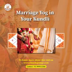  Are you curious about your marriage prospects? Dr. Vinay Bajrangi can help you understand the role of Marriage Yog in your Kundli. With his expert knowledge, he will provide clear guidance on how planetary positions affect your love life. Don't leave your future to chance—get personalized advice tailored to your unique chart. Dr. Bajrangi’s experience can help you find happiness in your relationships. Reach out today and take the first step towards a joyful married life. Contact him now! https://www.vinaybajrangi.com/marriage-astrology 