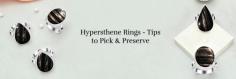  In this blog, we will discuss about Hypersthene rings – we will first go through what Hypersthene is, after which we will explain the things you need to consider as you purchase a Hypersthene ring . We will also tell you the correct way to take care of this gemstone ring. Let us begin by first understanding what Hypersthene is. 