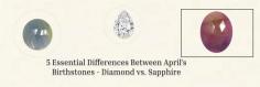  Hey, April babies! We know you’re charming, empathetic, receptive to different emotions, and an adventurous spirit. So, let’s explore more about yourself with not just one but two stunning birthstones for April , the Diamond and Sapphire. Get ready to delve deeper into the world of gemstones associated with your April birth month. 
