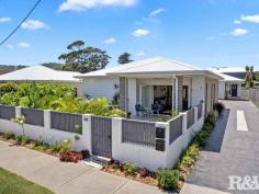  Unit 1/20 Telopea St Booker Bay NSW 2257 Discover the epitome of low-maintenance luxury in this exceptional single-level villa, completed in 2020. Perfectly positioned just steps from the pristine Booker Bay foreshore, this modern residence offers the ultimate beachside lifestyle. Key Features: • Prime Location - A short, level stroll to cafes, restaurants, the Palm Beach ferry, local theatre, Ettalong Beach town centre, and the vibrant beachfront. • Exclusive Setting - One of only two villas in a self-managed strata complex, ensuring privacy and ease of management. • Three generous bedrooms with built-in wardrobes and ceiling fans, including a master suite with a walk-in robe and luxurious ensuite. • Modern Kitchen with Granite benchtops, a breakfast bar, quality appliances (Induction cooktop, integrated oven, rangehood, and dishwasher), and soft-close cabinetry. • Open Plan Living - Light-filled living spaces flowing seamlessly to an alfresco area through bi-fold doors. • Outdoor Entertaining - An inviting alfresco area with electric blinds for year-round comfort, complemented by a large deck perfect for hosting guests. • Stylish main bathroom with a freestanding bathtub and spacious shower. • Convenience & Comfort - Blackbutt timber flooring, quality carpets, ducted reverse-cycle air conditioning, and continuous gas hot water. • Practical Extras - European laundry with custom cabinetry, Double Car Garage with internal access, and ample storage. • Beautiful Landscaping - Established front garden with a rainwater storage system. • Bus stop only 180 meters away, with excellent local bus service for the Peninsula When location matters this property is situated approximately: • 300 metres to the Booker Bay foreshore • 700 metres to Palm Beach ferry • 750 metres to Ettalong Beach Shopping Strip • 4.5 km to Woy Woy Train Station This villa offers a relaxed beach lifestyle, ideal for downsizers or anyone seeking the perfect combination of luxury, convenience, and low-maintenance living. 