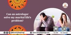  Marriage is a big decision for anyone; it changes your life. If you are thinking of getting married or married already, you might have many questions about it. Astrology can help you answer all of those questions. According to the birth chart, marriage predictions can tell you when you will get married and how your future life partner will look.  https://www.vinaybajrangi.com/marriage-astrology   