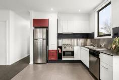 Unit 6/33 Rankins Rd Kensington VIC 3031 $450,000 Tremendous, trendy, tree house Featuring a tree top first floor position in a lively locale, moments to Parsons Street Park and Racecourse Road, this enormous one bedroom plus study apartment boasts two well-proportioned balconies and two rare under cover off street car spaces. Ideal for a home office–enter to your private study separated from living areas. Stainless steel kitchen appliances including a gas cooktop and dishwasher; ample bench space and breakfast bar preside over the kitchen with uninterrupted tree lined and pretty Victorian street scape views from the expansive picture window. Courtyard aspects welcome natural light into the living room, linked by a glass door to the undercover courtyard and all year-round alfresco dining with room for the largest BBQ. The double bedroom complete with a built-in robe and private courtyard also with picturesque views to tree lined Rankins Road is a quiet inner-city oasis. Split system heating/cooling also entices, as does the central bathroom with bath and separate shower. European laundry facilities include storage and separate laundry trough. Featuring ample natural light, above and beyond typical one bedroom accommodation and boasting tree lined views from every window and an airy feel, this is a property rarely seen and built at a time when space was a priority.