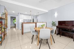 Unit 21/17 Dinah Ct Stuart Park NT 0820 $865,000 Imagine coming home to sparkling cerulean views, where you can forget the stresses of the day, kick back and unwind, with nothing between you and that broad expanse of blue. Polished, modern and enticingly effortless, this executive apartment arguably has it all – including a sought-after Stuart Park location only five minutes from the CBD. – Modern, low maintenance living in fabulous waterfront setting – Neutral tones, attractive tiles, tasteful finishes throughout – Coastal breezes and airy vibe through effortless open-plan – Crisp white stone benches and modern appliances to kitchen – Expansive entertainer’s courtyard with sweeping water views – Gated access to waterfront boardwalk where you can fish – Master with courtyard access, walk-in robe, spotless ensuite – Two robed bedrooms thoughtfully positioned at rear of apartment – Stunning huge resort style pool in complex – Secure covered parking for two cars & storeroom Elevating contemporary polish with a sensational vista, this gorgeous three-bedroom apartment is an absolutely wonderful find for city professionals, young families and downsizers with an eye for quality, who don’t want to compromise on space or setting. It’s hard to go wrong in a location like this, but happily, this apartment has much more to offer than just a picture-perfect position. With a focus on design, the layout is equal parts functional, attractive and inviting, ensuring there is plenty of space to relax, where the vibe is comfortable and every need is accommodated to. Flooded with natural light, the open-plan perfectly frames those glorious water views, while stacker doors encourage a natural flow outdoors. Due to its position, the apartment offers a much larger alfresco space that its upstairs neighbours, framed by a glass balustrade to ensure the outlook is entirely unobstructed. When you’re not catching up with friends over dinner and drinks, perhaps you’ll be unwinding solo with a book in hand, or maybe you’ll stroll out the side gate and down to the boardwalk, where you can throw in a line and cast your troubles aside. Back inside, the kitchen, ensuite and main bathroom are all immaculate, while three bedrooms provide a generous retreat for sleep. A particular highlight, the master also opens to the courtyard, while impressing further with walk-in robes. Additional features such as split-system AC, an internal laundry, secure parking and access to a resort-style pool complete this amazing package, while the location continues to appeal with its proximity to local conveniences, the marina, and dining within Dinah Beach Yacht Club. You don’t want to miss this waterfront gem! Call now to secure your inspection. Picture of Kerri-Ann Laurence Kerri-Ann Laurence Property Expert Call Email Envelope Facebook-f Twitter Property Features Apartment 3 bed 2 bath 2 Parking Spaces Land is 207 m² Ensuite 2 Garage Dishwasher Built In Robes Broadband Balcony Outdoor Entertaining Area Views Close to Schools Close to Shops Close to Transport Ocean Views Pool
