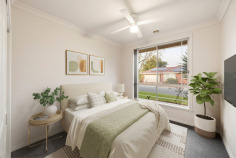30 Truro Crescent Taylors Lakes VIC 3038 $750,000 - $810,000 A Rare Standalone Opportunity in a Premium Corner Position! Perfectly positioned on a prized corner allotment in one of the area's most established and sought-after pockets, this immaculately presented standalone villa offers the perfect balance of space, comfort and low-maintenance living. Whether you're entering the market, downsizing without compromise or adding a quality investment to your portfolio, this is an outstanding opportunity to secure a home that ticks every box. Step inside and be welcomed by soaring high ceilings and a thoughtfully designed floorplan that delivers both functionality and flexibility. A generous formal lounge at the front of the home provides the perfect retreat to relax, while the light-filled open-plan kitchen and meals area forms the heart of the home, creating an inviting space for everyday living and entertaining. The well-appointed kitchen is designed with practicality in mind, featuring ample bench and cupboard space, a large pantry, gas cooktop, electric oven and rangehood, ensuring meal preparation is both easy and enjoyable. Accommodation includes three generously proportioned bedrooms, highlighted by a spacious master suite complete with a walk-in robe and private ensuite. The remaining bedrooms are serviced by a central family bathroom and separate toilet, providing comfort and convenience for family members and guests alike. Year-round comfort is assured with central gas ducted heating, a split-system air conditioner servicing the main living area, and ceiling fans to every bedroom. Outside, the low-maintenance gardens provide the perfect lock-up-and-leave lifestyle, allowing you to spend more time enjoying your home and less time maintaining it. A double lock-up garage with valuable drive-through rear access offers additional flexibility for extra vehicles, trailers or recreational equipment. Adding even further appeal is the standalone title, desirable street frontage and the significant advantage of no Owners Corporation fees, offering privacy, independence and exceptional value. Beautifully maintained and move-in ready, this impressive home presents an exceptional opportunity to enjoy a relaxed lifestyle in a premium location that continues to be highly sought after. (Note: Some of the internal photography has been virtually staged) *Inspections By Appointment Only or Advertised Times* Contact our Team to arrange your private inspection